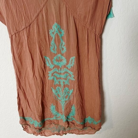 Poupette St Barth Embroidered Cover Up Dress - Picture 4 of 7